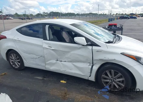 2016 Hyundai Elantra Se из США, поврежденный, VIN 5NPDH4AE4GH749599